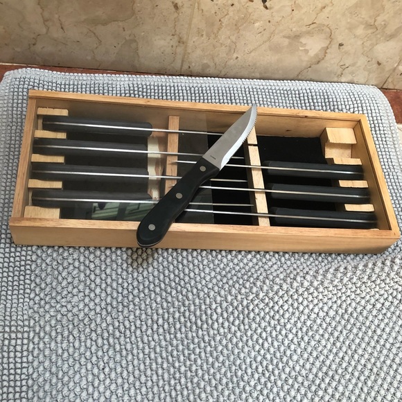 ♦️SALE♦️NWT Sterling Home Jumbo Steak Knives 8 - Picture 5 of 8